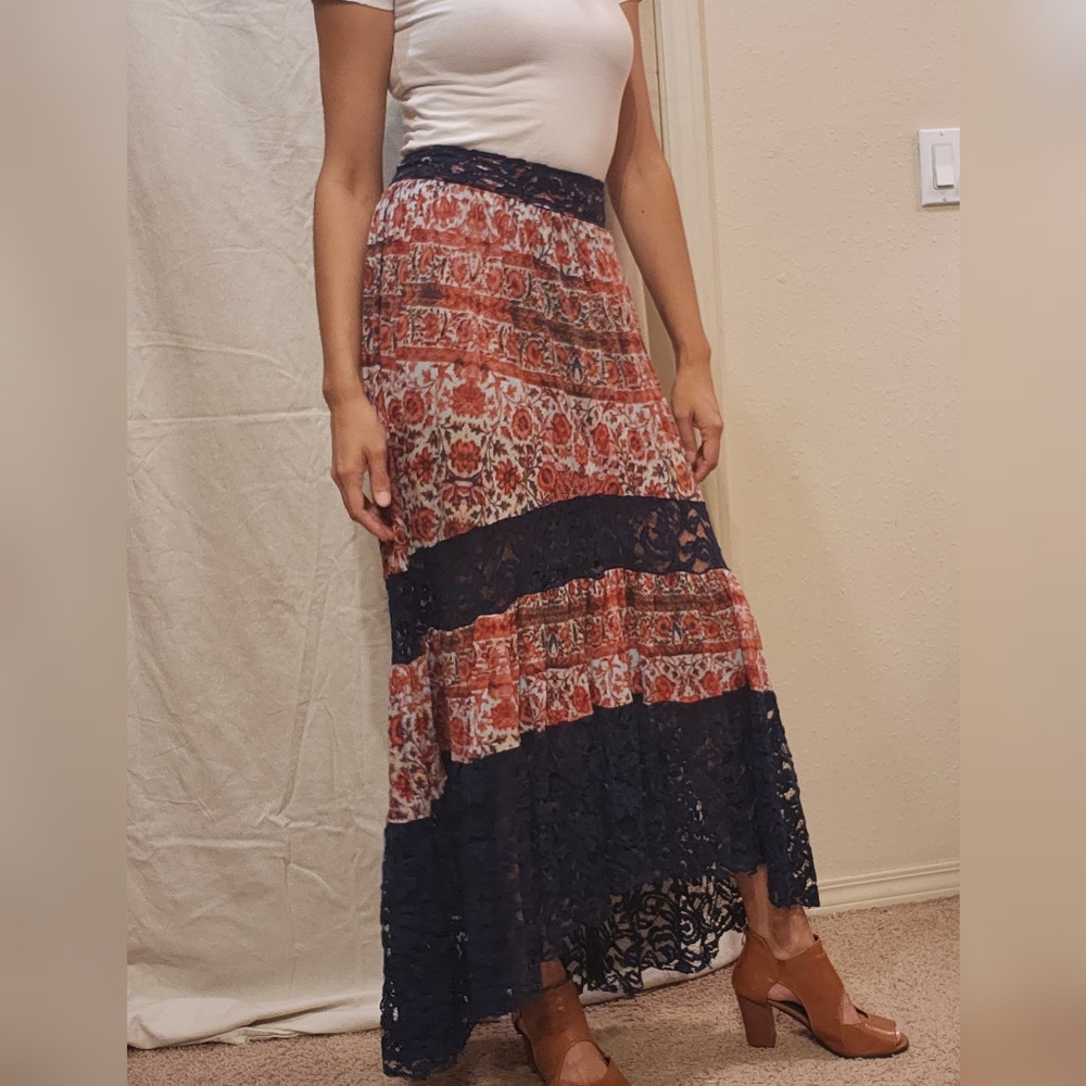 Boho Maxi Skirt